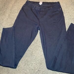 Time and Tru Women's Dark Blue Skinny Jeans